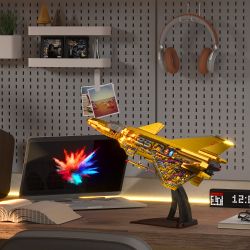 ZHEGAO GZ2016 2016 PHIÊN BẢN ULTIMATE GOLD COLLECTOR'S J-20 bộ đồ chơi xếp lắp ráp ghép mô hình Military Army TO GOLD COLLECTOR'S EDITION J-20 Quân Sự Bộ Đội 1200 khối