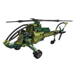 MouldKing 24052 Mould King 24052 TRỰC THĂNG THĂM DÒ bộ đồ chơi xếp lắp ráp ghép mô hình Technic EXPLORATION HELICOPTER Kỹ Thuật Công Nghệ Cao Mô Hình Phương Tiện 284 khối