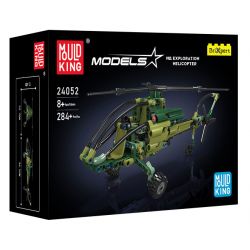 MouldKing 24052 Mould King 24052 TRỰC THĂNG THĂM DÒ bộ đồ chơi xếp lắp ráp ghép mô hình Technic EXPLORATION HELICOPTER Kỹ Thuật Công Nghệ Cao Mô Hình Phương Tiện 284 khối