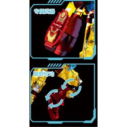 LY 76101 NGƯỜI SẮT MK85 bộ đồ chơi xếp lắp ráp ghép mô hình Super Heroes Siêu Nhân Anh Hùng 1568 khối