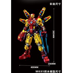 LY 76101 NGƯỜI SẮT MK85 bộ đồ chơi xếp lắp ráp ghép mô hình Super Heroes Siêu Nhân Anh Hùng 1568 khối