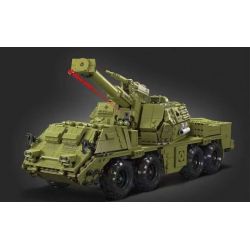 JMBRICKLAYER 61520 MouldKing 20031 Mould King 20031 PHÁO TỰ HÀNH DANA bộ đồ chơi xếp lắp ráp ghép mô hình Military Army DANA SELF-PROPELLED HOWITZER Quân Sự Bộ Đội 1923 khối