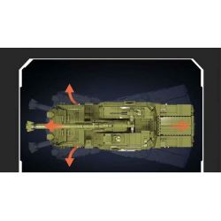 JMBRICKLAYER 61520 MouldKing 20031 Mould King 20031 PHÁO TỰ HÀNH DANA bộ đồ chơi xếp lắp ráp ghép mô hình Military Army DANA SELF-PROPELLED HOWITZER Quân Sự Bộ Đội 1923 khối