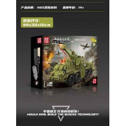 JMBRICKLAYER 61520 MouldKing 20031 Mould King 20031 PHÁO TỰ HÀNH DANA bộ đồ chơi xếp lắp ráp ghép mô hình Military Army DANA SELF-PROPELLED HOWITZER Quân Sự Bộ Đội 1923 khối