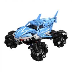 MouldKing 18032 Mould King 18032 XE TẢI QUÁI VẬT BÁNH MEGALODON bộ đồ chơi xếp lắp ráp ghép mô hình Military Army MONSTER TRUCK MEGALODON Quân Sự Bộ Đội 786 khối