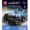 MouldKing 18032 Mould King 18032 XE TẢI QUÁI VẬT BÁNH MEGALODON bộ đồ chơi xếp lắp ráp ghép mô hình Military Army MONSTER TRUCK MEGALODON Quân Sự Bộ Đội 786 khối