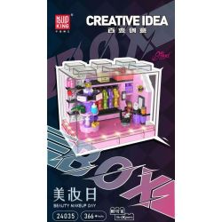 MouldKing 24035 Mould King 24035 NGÀY LÀM ĐẸP bộ đồ chơi xếp lắp ráp ghép mô hình BEAUTY MAKEUP DAY 366 khối