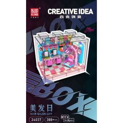 MouldKing 24037 Mould King 24037 NGÀY TÓC bộ đồ chơi xếp lắp ráp ghép mô hình HAIR SALON DAY 388 khối
