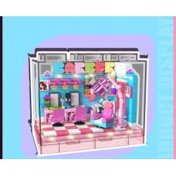 MouldKing 24037 Mould King 24037 NGÀY TÓC bộ đồ chơi xếp lắp ráp ghép mô hình HAIR SALON DAY 388 khối