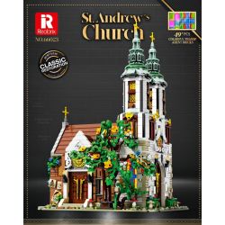 REOBRIX 66023 NHÀ THỜ THÁNH ANDREW bộ đồ chơi xếp lắp ráp ghép mô hình Creator ST.ANDREW'S CHURCH Sáng Tạo 3306 khối
