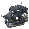 GAOMISI T2073 2073 TÀU CƯỚP BIỂN NGỌC TRAI ĐEN bộ đồ chơi xếp lắp ráp ghép mô hình Pirates Of The Caribbean THE BLACK PEAEL Cướp Biển Vùng Caribe 921 khối