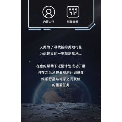 JMBRICKLAYER 70009 WEKKI 506504 BẢO TÀNG KHOA HỌC VÀ CÔNG NGHỆ DỰ ÁN THÁM HIỂM NGÔI SAO KÍNH VIỄN VỌNG TƯƠNG LAI bộ đồ chơi xếp lắp ráp ghép mô hình STAREXPLORE PROGRAM 995 khối