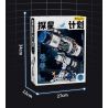 JMBRICKLAYER 70009 WEKKI 506504 BẢO TÀNG KHOA HỌC VÀ CÔNG NGHỆ DỰ ÁN THÁM HIỂM NGÔI SAO KÍNH VIỄN VỌNG TƯƠNG LAI bộ đồ chơi xếp lắp ráp ghép mô hình STAREXPLORE PROGRAM 995 khối