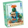 ZHEGAO 663012-3 CỬA HÀNG HOA GẤU TRÚC XƯƠNG RỒNG bộ đồ chơi xếp lắp ráp ghép mô hình PANDA FLOWER SHOP CACTUS 485 khối