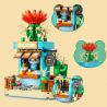 ZHEGAO 663012-3 CỬA HÀNG HOA GẤU TRÚC XƯƠNG RỒNG bộ đồ chơi xếp lắp ráp ghép mô hình PANDA FLOWER SHOP CACTUS 485 khối