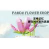 ZHEGAO 663012-4 NGƯỜI BÁN HOA GẤU TRÚC bộ đồ chơi xếp lắp ráp ghép mô hình PANDA FLOWER SHOP LOTUS 505 khối