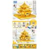 ZHEGAO LZ8313 8313 CUNG ĐIỆN VÀNG LÃO QUÂN SƠN bộ đồ chơi xếp lắp ráp ghép mô hình Architecture LAOJUNSHAN GOLDEN PALACE Công Trình Kiến Trúc 814 khối