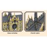 BAKA TECHNOLOGY 33213 NHÀ THỜ ĐỨC BÀ PARIS bộ đồ chơi xếp lắp ráp ghép mô hình Creator NOTRE DAME DE PARIS Sáng Tạo 8225 khối