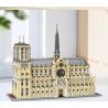 BAKA TECHNOLOGY 33213 NHÀ THỜ ĐỨC BÀ PARIS bộ đồ chơi xếp lắp ráp ghép mô hình Creator NOTRE DAME DE PARIS Sáng Tạo 8225 khối