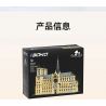 BAKA TECHNOLOGY 33213 NHÀ THỜ ĐỨC BÀ PARIS bộ đồ chơi xếp lắp ráp ghép mô hình Creator NOTRE DAME DE PARIS Sáng Tạo 8225 khối