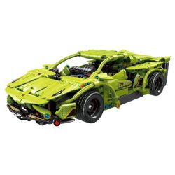 QMAN ENLIGHTEN KEEPPLEY 91004 TỐC ĐỘ TÍCH LŨY SAO CHỔI SẮC NÉT bộ đồ chơi xếp lắp ráp ghép mô hình Technic Kỹ Thuật Công Nghệ Cao Mô Hình Phương Tiện 728 khối