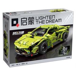 QMAN ENLIGHTEN KEEPPLEY 91004 TỐC ĐỘ TÍCH LŨY SAO CHỔI SẮC NÉT bộ đồ chơi xếp lắp ráp ghép mô hình Technic Kỹ Thuật Công Nghệ Cao Mô Hình Phương Tiện 728 khối