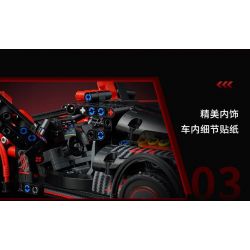 QMAN ENLIGHTEN KEEPPLEY 91004 TỐC ĐỘ TÍCH LŨY SAO CHỔI SẮC NÉT bộ đồ chơi xếp lắp ráp ghép mô hình Technic Kỹ Thuật Công Nghệ Cao Mô Hình Phương Tiện 728 khối