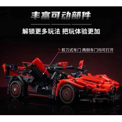 QMAN ENLIGHTEN KEEPPLEY 91004 TỐC ĐỘ TÍCH LŨY SAO CHỔI SẮC NÉT bộ đồ chơi xếp lắp ráp ghép mô hình Technic Kỹ Thuật Công Nghệ Cao Mô Hình Phương Tiện 728 khối