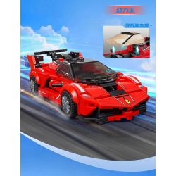 QMAN ENLIGHTEN KEEPPLEY 91001 TỐC ĐỘ CHÍNH XÁC SPEEDSTER bộ đồ chơi xếp lắp ráp ghép mô hình Speed Champions Racing Cars Đua Xe Công Thức 282 khối