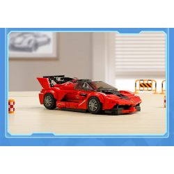 QMAN ENLIGHTEN KEEPPLEY 91001 TỐC ĐỘ CHÍNH XÁC SPEEDSTER bộ đồ chơi xếp lắp ráp ghép mô hình Speed Champions Racing Cars Đua Xe Công Thức 282 khối