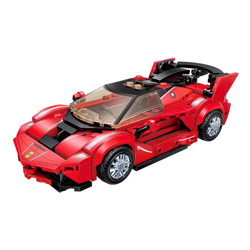 QMAN ENLIGHTEN KEEPPLEY 91002 TỐC ĐỘ TÍCH LŨY VUA QUYỀN LỰC bộ đồ chơi xếp lắp ráp ghép mô hình Speed Champions Racing Cars Đua Xe Công Thức 338 khối