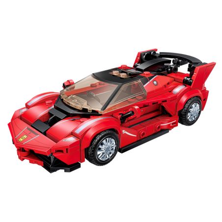 QMAN ENLIGHTEN KEEPPLEY 91002 TỐC ĐỘ TÍCH LŨY VUA QUYỀN LỰC bộ đồ chơi xếp lắp ráp ghép mô hình Speed Champions Racing Cars Đua Xe Công Thức 338 khối