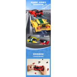QMAN ENLIGHTEN KEEPPLEY 91002 TỐC ĐỘ TÍCH LŨY VUA QUYỀN LỰC bộ đồ chơi xếp lắp ráp ghép mô hình Speed Champions Racing Cars Đua Xe Công Thức 338 khối