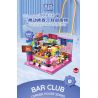 ZHEGAO 612027 CÂU LẠC BỘ QUÁN BAR bộ đồ chơi xếp lắp ráp ghép mô hình BAR CLUB 602 khối