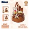 KAIDO KD99029 99029 BÁNH CHỮA BỆNH CỦA TEDDY TIRAMISU bộ đồ chơi xếp lắp ráp ghép mô hình