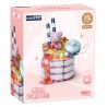 KAIDO KD99030 99030 BÁNH TEDDY CURE PHÔ MAI MUỐI BIỂN bộ đồ chơi xếp lắp ráp ghép mô hình