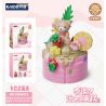 KAIDO KD99031 99031 BÁNH TEDDY CURE SỮA TRỨNG bộ đồ chơi xếp lắp ráp ghép mô hình