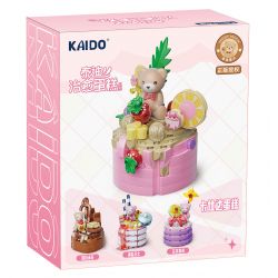 KAIDO KD99031 99031 BÁNH TEDDY CURE SỮA TRỨNG bộ đồ chơi xếp lắp ráp ghép mô hình