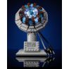 PANBO 7707 LÒ PHẢN ỨNG HẠT NHÂN IRON MAN bộ đồ chơi xếp lắp ráp ghép mô hình Super Heroes REACTION FURNACE Siêu Nhân Anh Hùng