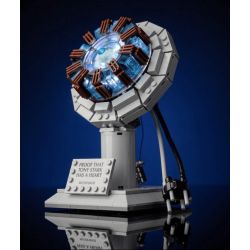 PANBO 7707 LÒ PHẢN ỨNG HẠT NHÂN IRON MAN bộ đồ chơi xếp lắp ráp ghép mô hình Super Heroes REACTION FURNACE Siêu Nhân Anh Hùng