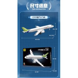 TOP TOY TC1210 1210 VŨ KHÍ LỢI HẠI CỦA CƯỜNG QUỐC C919 MÁY BAY CỠ LỚN SẢN XUẤT TRONG NƯỚC bộ đồ chơi xếp lắp ráp ghép mô hình City C919 COMMERCIAL AIRLINER Thành Phố 600 khối