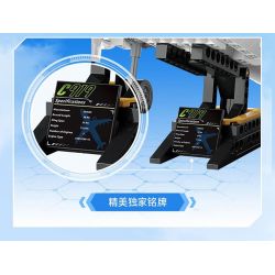 TOP TOY TC1211 1211 VŨ KHÍ LỢI HẠI CỦA CƯỜNG QUỐC TÀU CRH HARMONY bộ đồ chơi xếp lắp ráp ghép mô hình City RAILWAY HIGH-SPEED TRAIN Thành Phố 600 khối