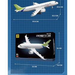 TOP TOY TC1211 1211 VŨ KHÍ LỢI HẠI CỦA CƯỜNG QUỐC TÀU CRH HARMONY bộ đồ chơi xếp lắp ráp ghép mô hình City RAILWAY HIGH-SPEED TRAIN Thành Phố 600 khối