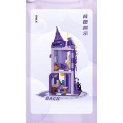 BALODY 21202 QUÁN ĂN ÁNH SÁNG VÀ BÓNG TỐI bộ đồ chơi xếp lắp ráp ghép mô hình BRISTRO 498 khối