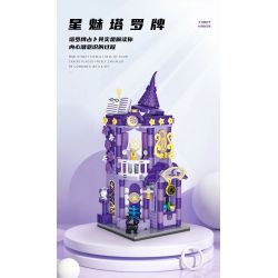 BALODY 21203 TAROT NGÔI SAO QUYẾN RŨ bộ đồ chơi xếp lắp ráp ghép mô hình TAROT HOUSE 472 khối