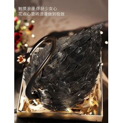 BALODY 21328 CHAOCHUANGSHE THIÊN NGA ĐEN bộ đồ chơi xếp lắp ráp ghép mô hình BLACK SWAN