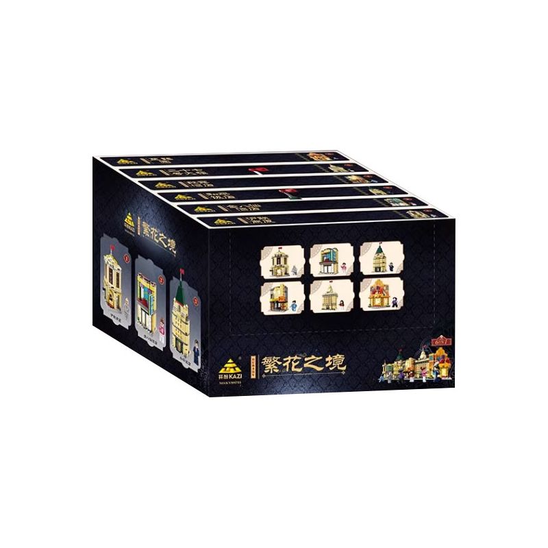 Kazi KY98735 98735 VÙNG ĐẤT HOA 6 LOẠI TÒA NHÀ THƯƠNG MẠI HULIAN KHÁCH SẠN GOLDEN EIGHT IMMORTALS HÒA BÌNH HONGLU SỐ 27 VƯỜN ZHIZHEN bộ đồ chơi xếp lắp ráp ghép mô hình Movie & Game Phim Và Trò Chơi 1015 khối