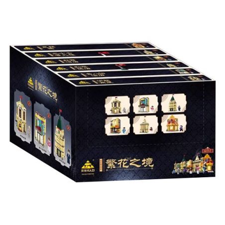 Kazi KY98735 98735 VÙNG ĐẤT HOA 6 LOẠI TÒA NHÀ THƯƠNG MẠI HULIAN KHÁCH SẠN GOLDEN EIGHT IMMORTALS HÒA BÌNH HONGLU SỐ 27 VƯỜN ZHIZHEN bộ đồ chơi xếp lắp ráp ghép mô hình Movie & Game Phim Và Trò Chơi 1015 khối