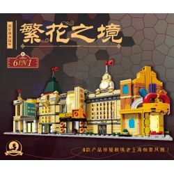 Kazi KY98735 98735 VÙNG ĐẤT HOA 6 LOẠI TÒA NHÀ THƯƠNG MẠI HULIAN KHÁCH SẠN GOLDEN EIGHT IMMORTALS HÒA BÌNH HONGLU SỐ 27 VƯỜN ZHIZHEN bộ đồ chơi xếp lắp ráp ghép mô hình Movie & Game Phim Và Trò Chơi 1015 khối