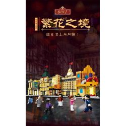 Kazi KY98735 98735 VÙNG ĐẤT HOA 6 LOẠI TÒA NHÀ THƯƠNG MẠI HULIAN KHÁCH SẠN GOLDEN EIGHT IMMORTALS HÒA BÌNH HONGLU SỐ 27 VƯỜN ZHIZHEN bộ đồ chơi xếp lắp ráp ghép mô hình Movie & Game Phim Và Trò Chơi 1015 khối